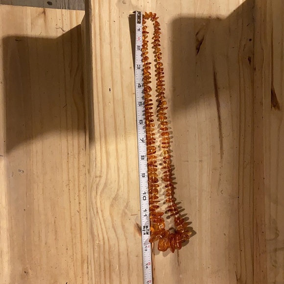 COPY - Nwot Amber color necklace - Picture 3 of 3